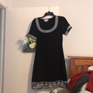 Black dress fabrics is stretchy very comfortable